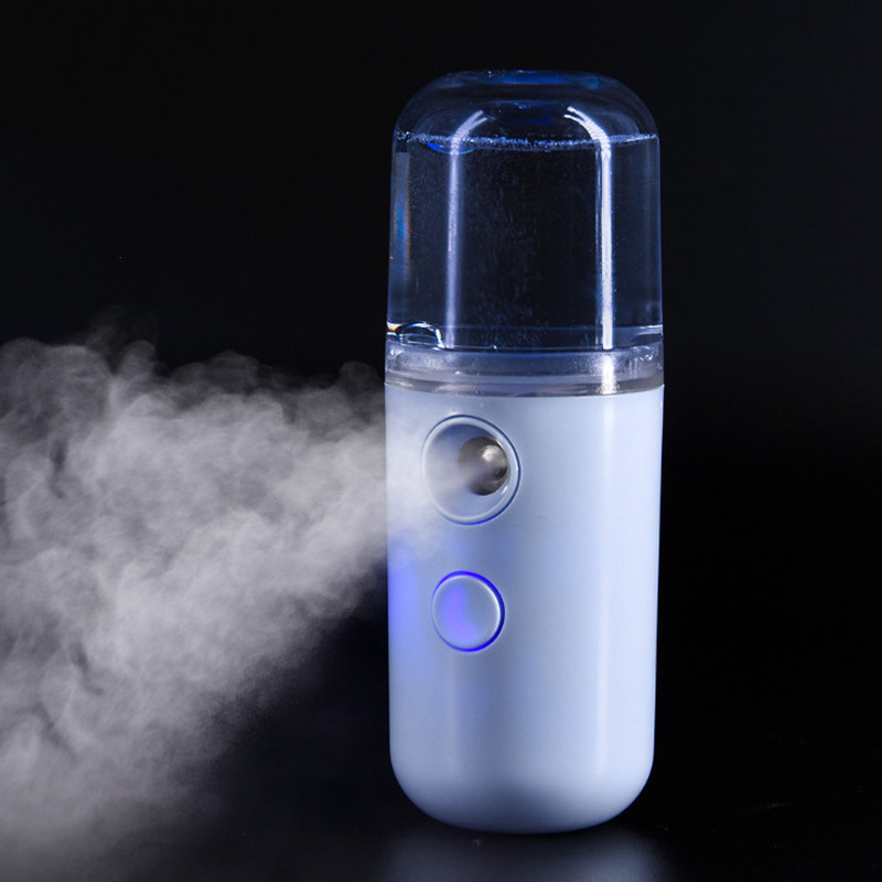 เครื่องพ่นละอองนาโนแบบพกพา ชาร - Face Steamer บทวิจารณ์และราคา