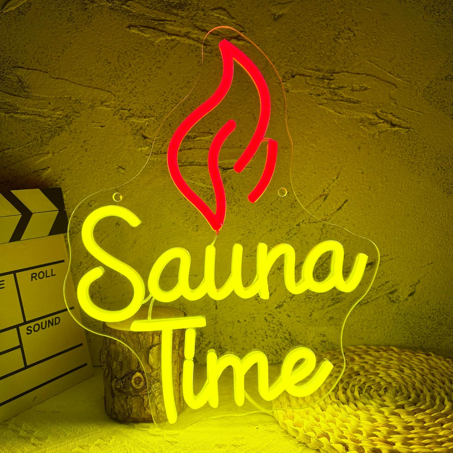 ป้ายไฟนีออน Sauna Time สำหรับต - Spa Wellness Gym บทวิจารณ์และราคา